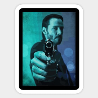 John Wick parabellum Sticker